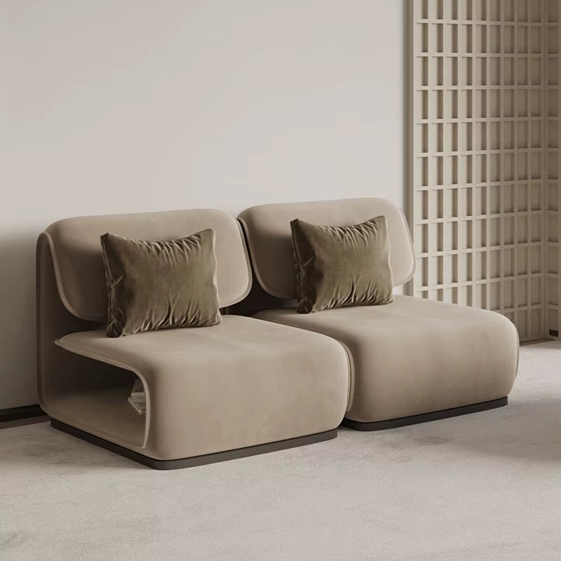 Popular Nordic Design Chair Lounge Modern Leisure Creative Accent Furniture Lazy Living Chair Single Sofa Chair for Living Room