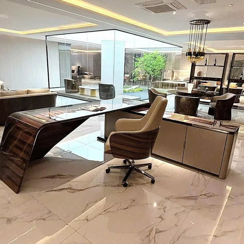 Commercial Furniture High-End Design Luxury CEO BOSS Modern Office Table Director Manger Executive Office Desk