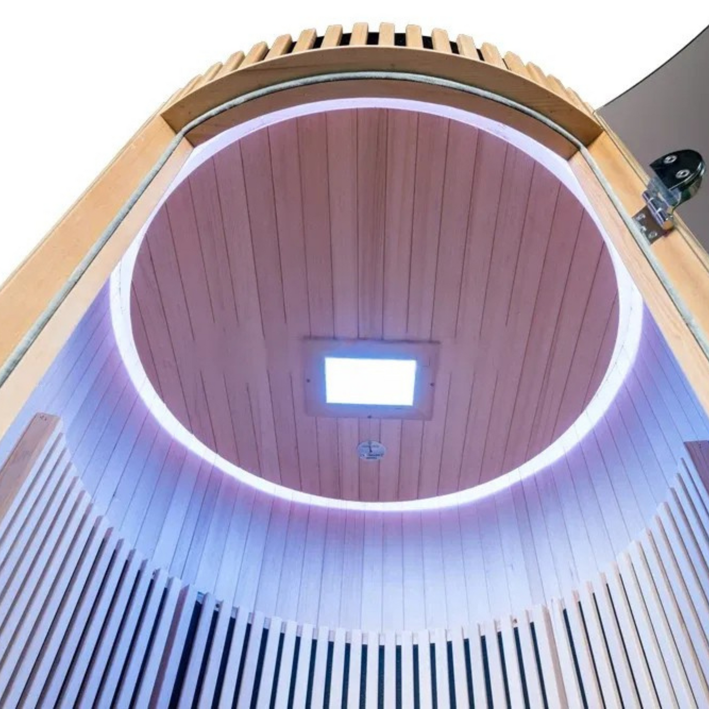 ZenHeat | 1-8 Person Round Infrared Sauna – Luxury Portable Steam Therapy Room"