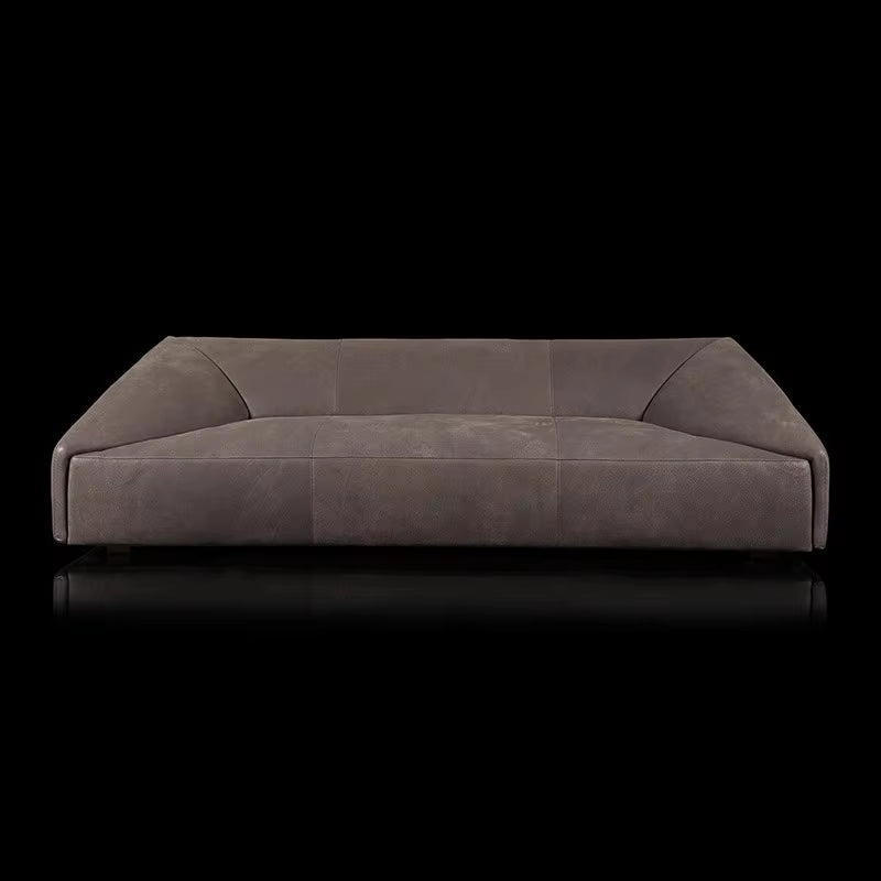 2024 Contemporary Italian Luxury Velvet Sectional Sofa Set with Legless Design for Living Room