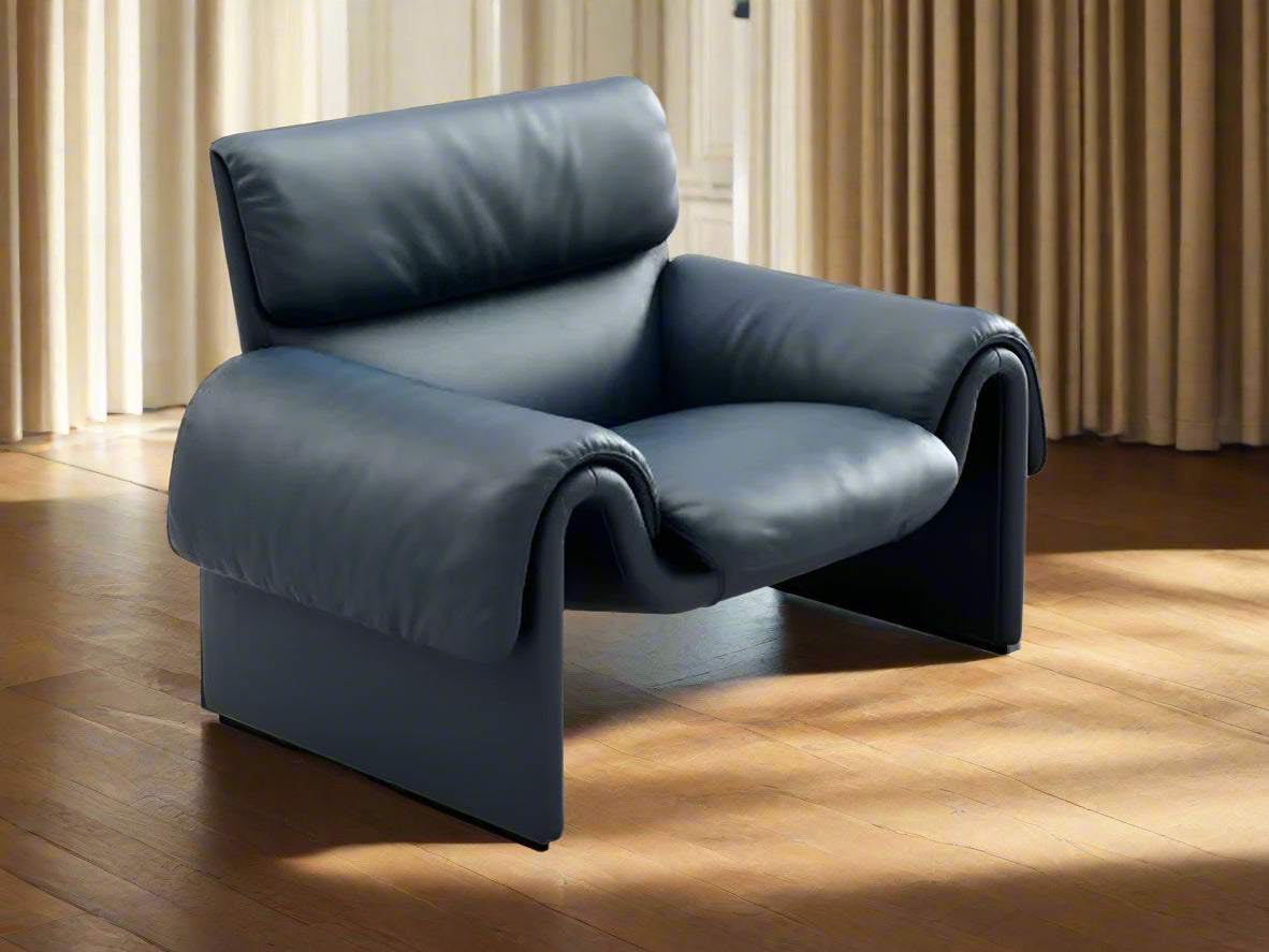 Contemporary Leather Sofa Set for Home and Hotel: Elegant Living Room Furniture for Dining and Bedroom