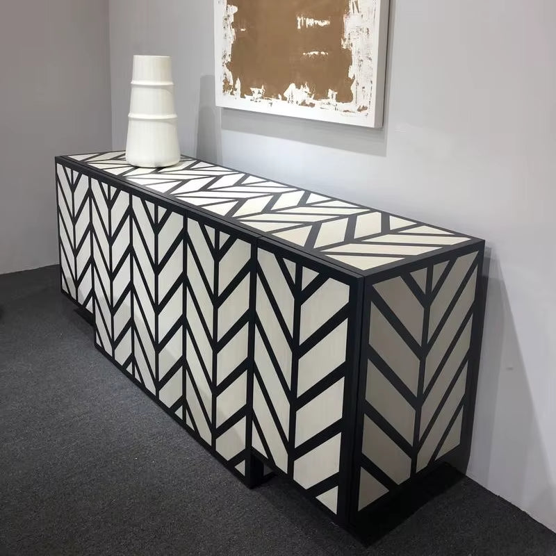 OEM Promotion Italy Buffet Cabinets Wooden Cupboard Luxury Modern Sideboard Gold Luxury Modern Sideboard