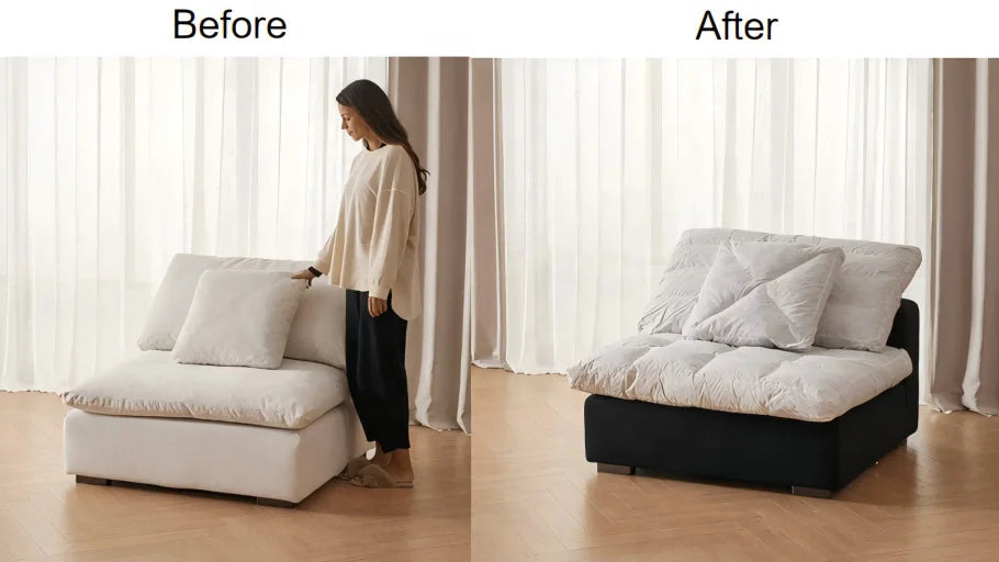NordicCloud | Waterproof U-Shape Modular Sectional Sofa – Modern Luxury & Comfort" Product Description:
