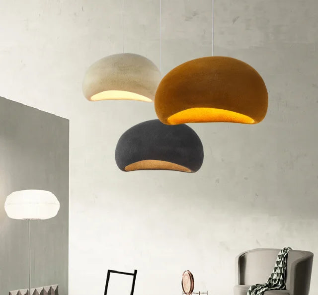 Nordic Resin Art Chandelier – Sculptural Pendant Light for Modern Living Spaces