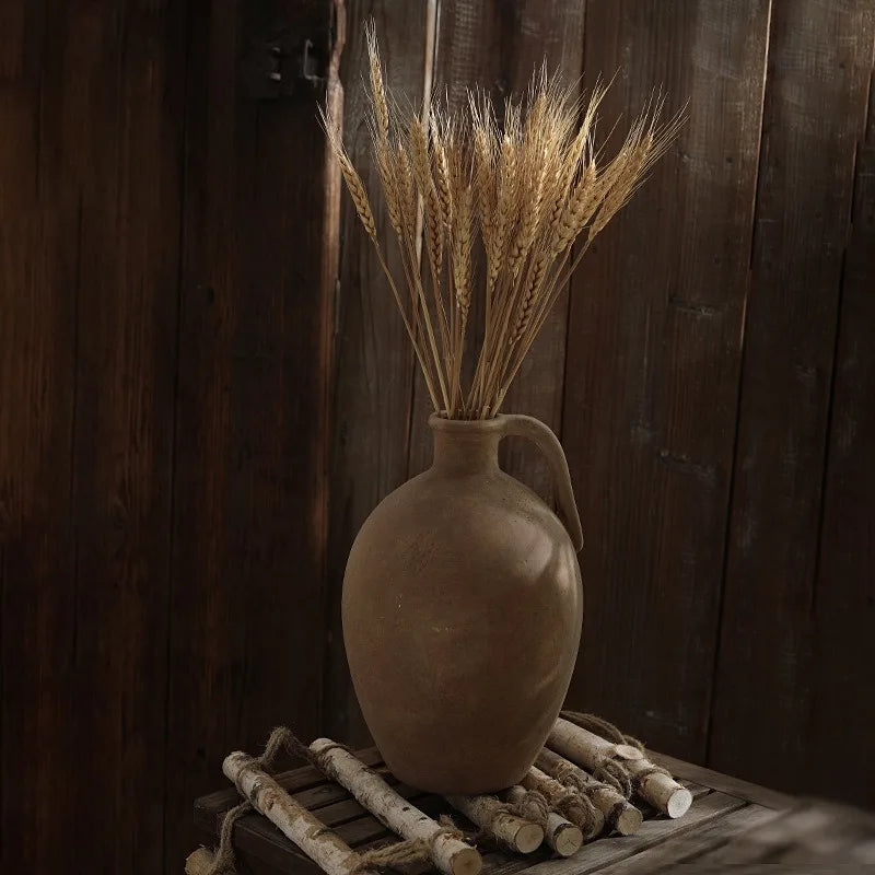 Timeless Elegance | French Country Pottery Flower Vase – Antique Hotel & Home Decor Accent
