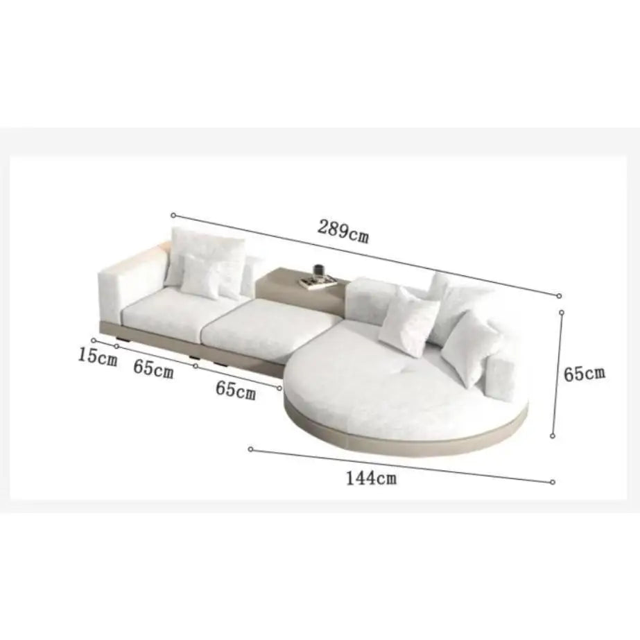 Italian Prestige | Modern High-End Sectional Sofa – Custom Luxury for Living Spaces