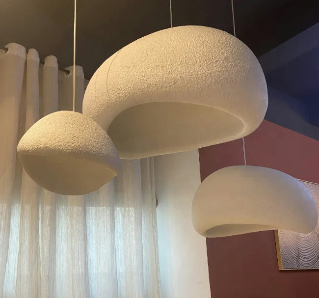 Nordic Resin Art Chandelier – Sculptural Pendant Light for Modern Living Spaces