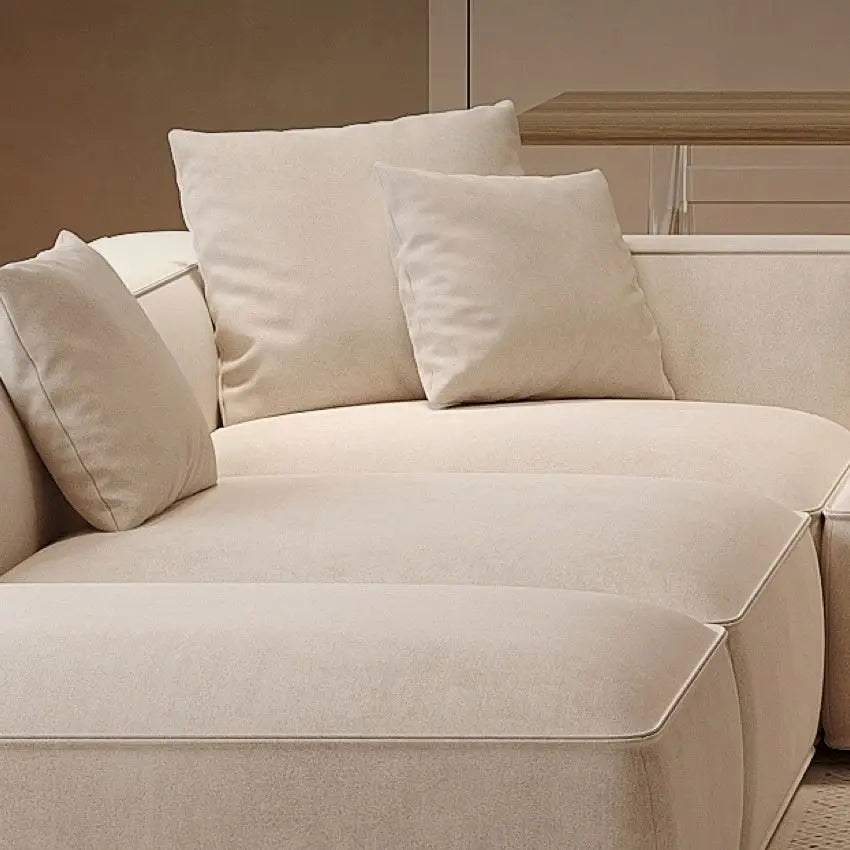 Velvé Luxe | Modern Velvet L-Shape Modular Sectional Sofa – Salon & Lounge Elegance
