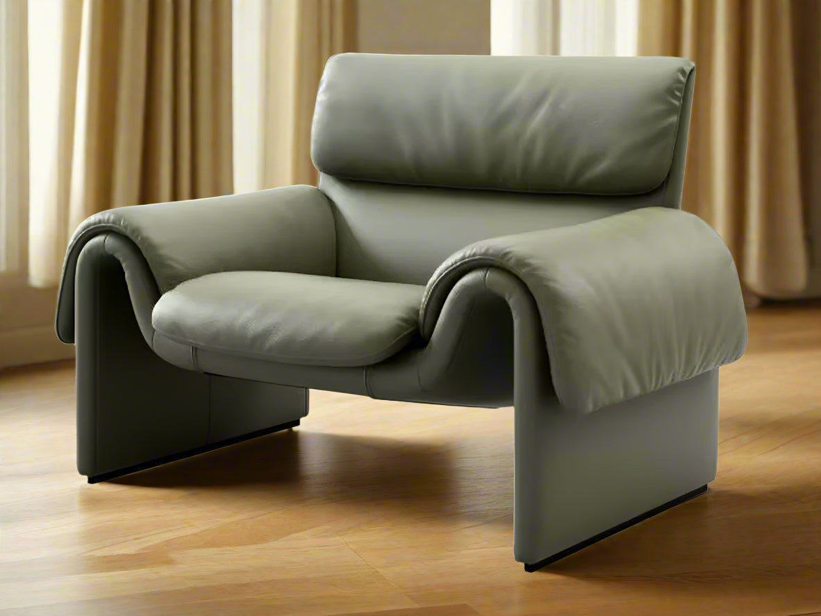 Contemporary Leather Sofa Set for Home and Hotel: Elegant Living Room Furniture for Dining and Bedroom