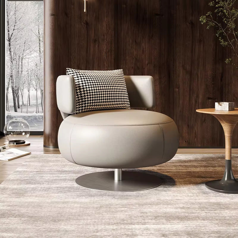 Nordic Single Person Sofa Swivel Chair Sofa Living Room Modern Minimalist Bedroom Creative Leisure Single Person Sofa Chair