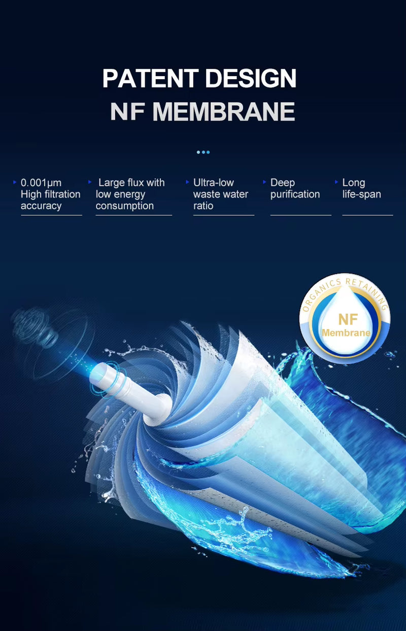 800GPD under Sink Reverse Osmosis RO Water Purifier System Water Purifier for Home