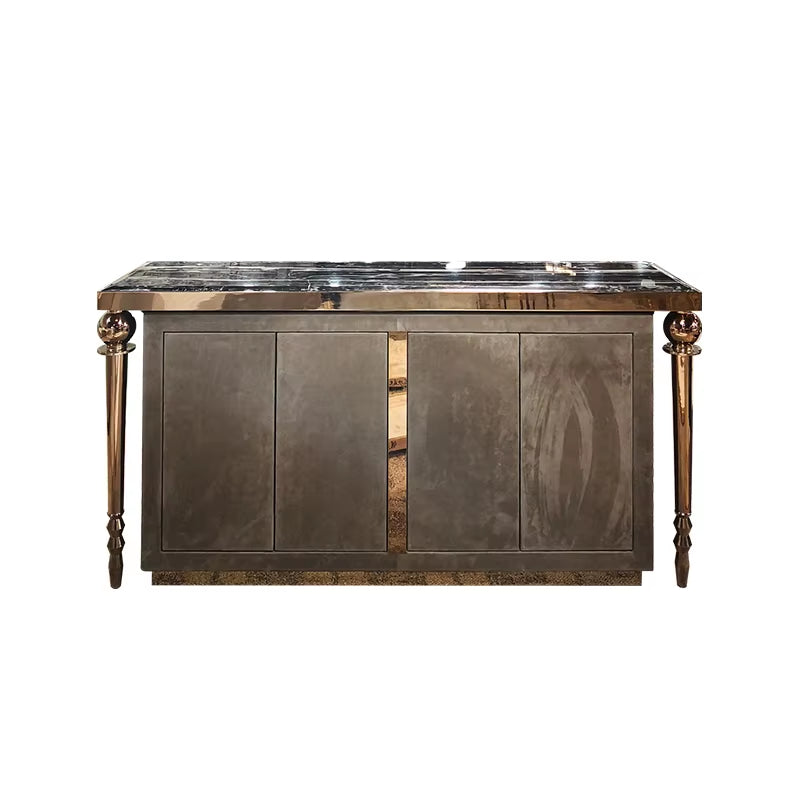 OEM Promotion Italy Buffet Cabinets Wooden Cupboard Luxury Modern Sideboard Gold Luxury Modern Sideboard