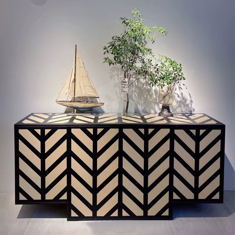 OEM Promotion Italy Buffet Cabinets Wooden Cupboard Luxury Modern Sideboard Gold Luxury Modern Sideboard