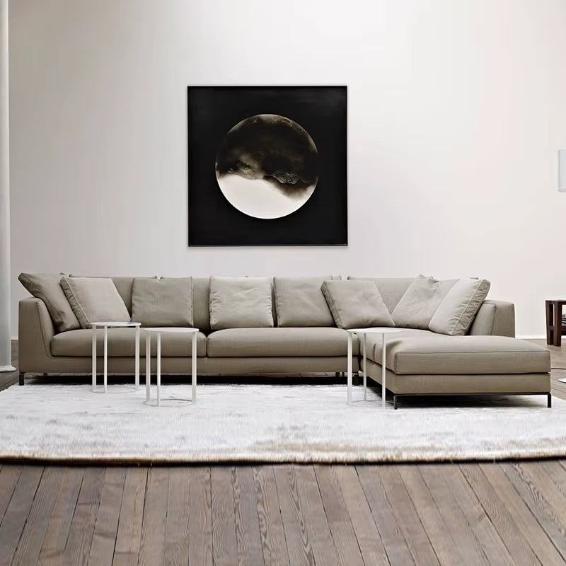 Couches Sofa Set Designs Fabric Modern Italian Modular Leather Sectional L Shaped Couch Sofa Set
