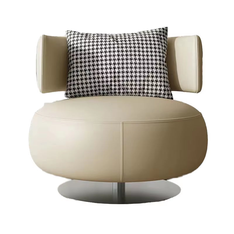 Nordic Single Person Sofa Swivel Chair Sofa Living Room Modern Minimalist Bedroom Creative Leisure Single Person Sofa Chair