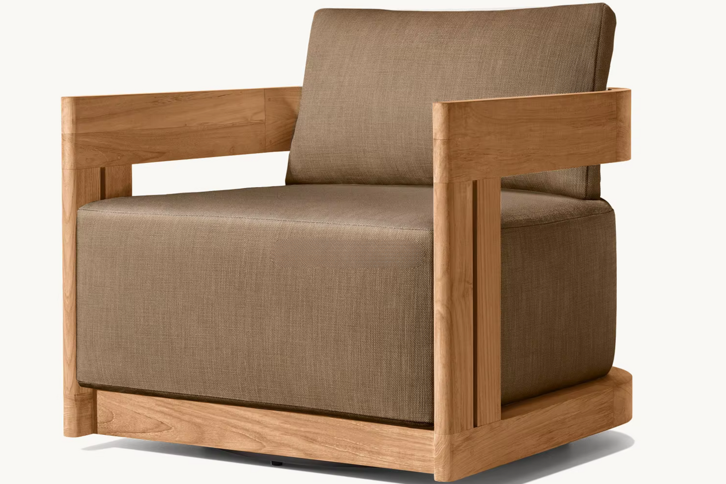 Nordic Terra | Teak Balcony & Patio Sofa Set – All-Weather Outdoor Lounge for Garden & Villa Living