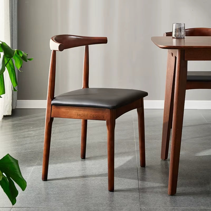 MORE DESIGN Kitchen Furniture Modern Factory Price Live Edge Slab Solid Walnut Wood Wooden Restaurant Dining Table