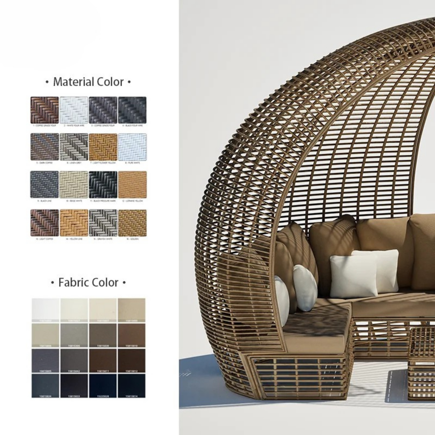 Aurelia Sunbed Retreat | Minimalist Outdoor Pool Lounger & Teak Table Set