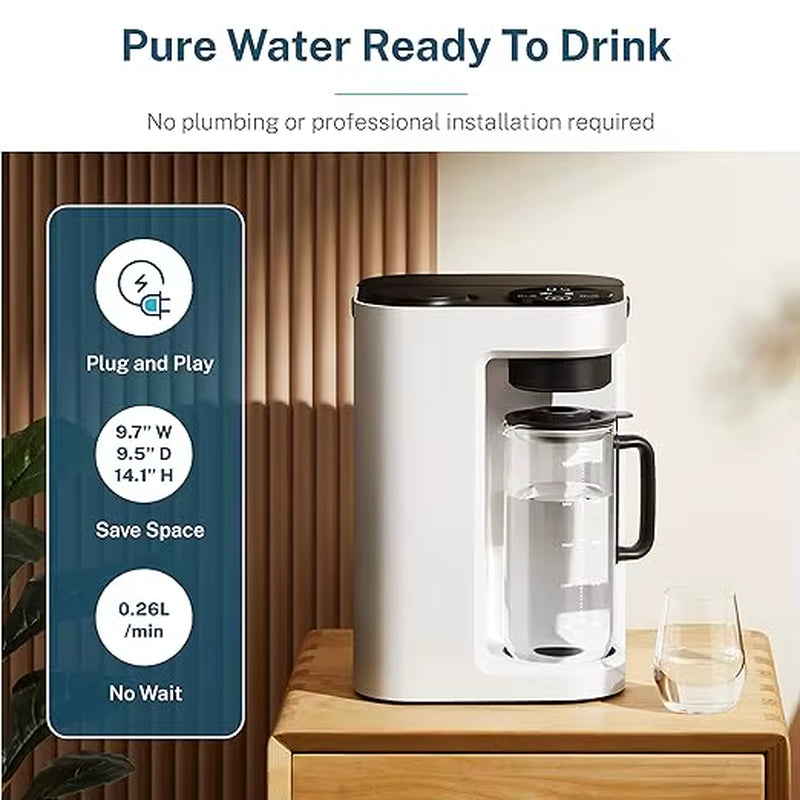 Countertop Reverse Osmosis Water Filter Manual Desktop Water Dispensers Ro Water Purifier