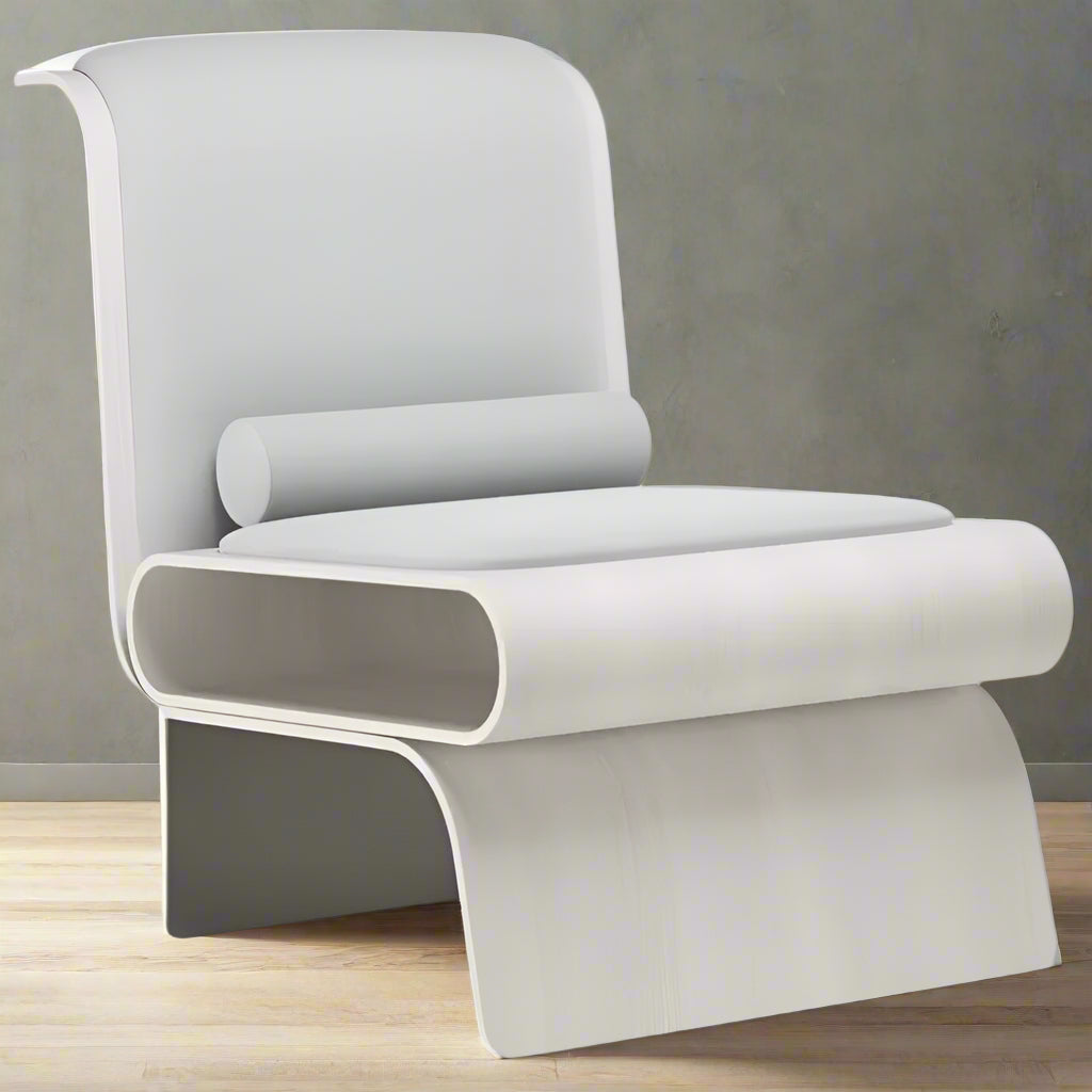 Italian-Style Minimalist Lounge Chair for Living Rooms, Hotels, and Villas