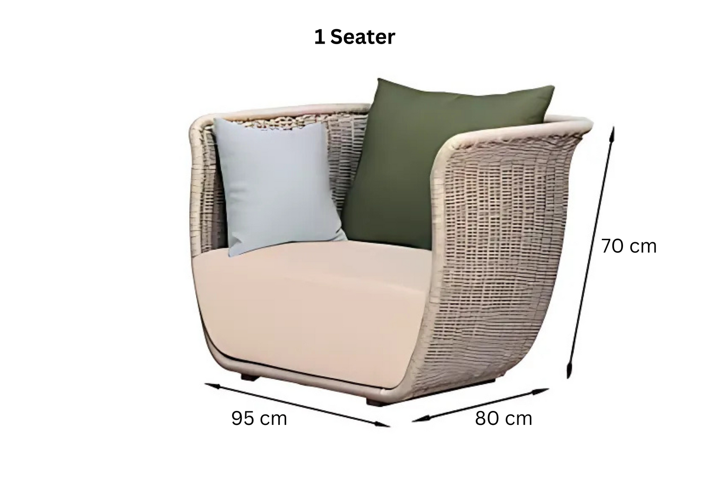 Primora Solis | Luxury Outdoor Rope Sofa Set with Aluminum Frame & Waterproof Cushions