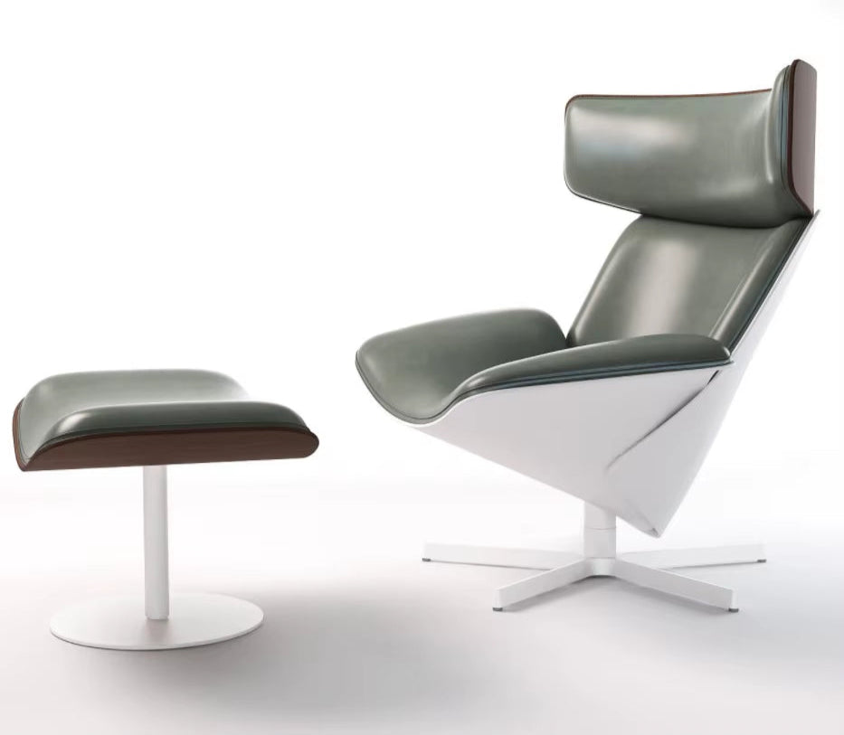 Swivel Design Chair Furniture Modern Fiberglass Living Room Bedroom Swing Lounge BB Ltalia Almora Chair