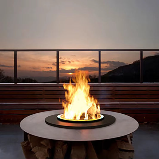 3DR 500 Mm Circular Steam Indoor Decorative Fireplace Party Meeting Atmosphere Embedded Electric Humidifier Fireplace