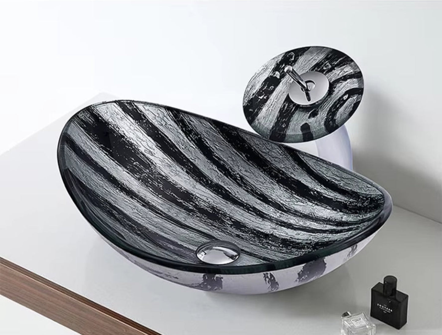 China Factory Counter Top Boat Shape Blue Easy Bathroom Sinks Sets Outdoor Handwashing Lavabo Wash Basin