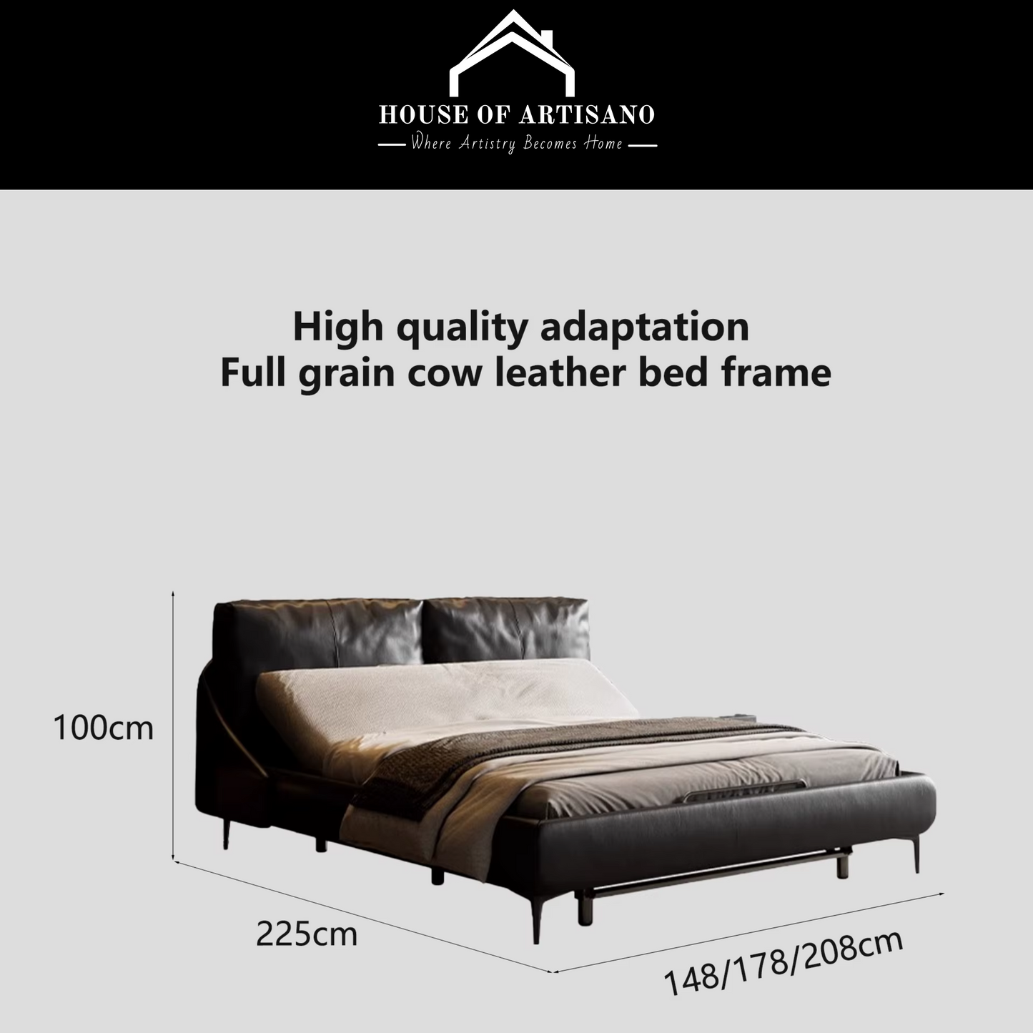 SmartFlex™ Electric Adjustable Bed Base | Foldable Queen & King Size Frame for Modern Homes & Hotels
