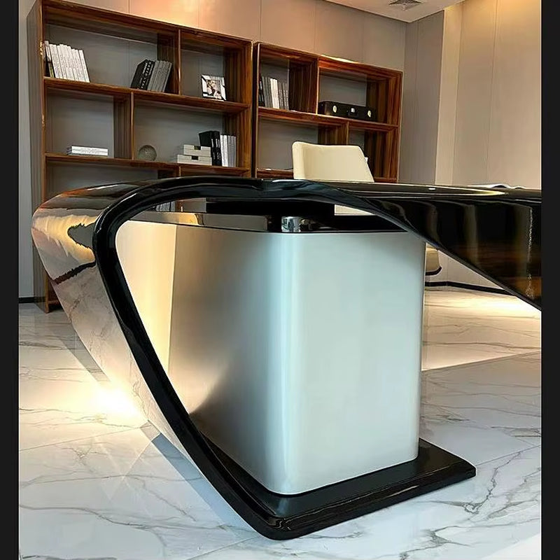 Commercial Furniture High-End Design Luxury CEO BOSS Modern Office Table Director Manger Executive Office Desk
