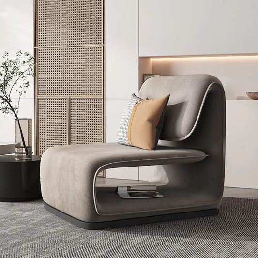 Popular Nordic Design Chair Lounge Modern Leisure Creative Accent Furniture Lazy Living Chair Single Sofa Chair for Living Room