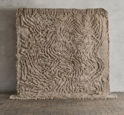 Sahara Luxe | Hand-Knotted Moroccan Wool Rug – Timeless Artisan Craftsmanship