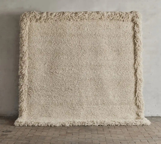 Sahara Luxe | Hand-Knotted Moroccan Wool Rug – Timeless Artisan Craftsmanship