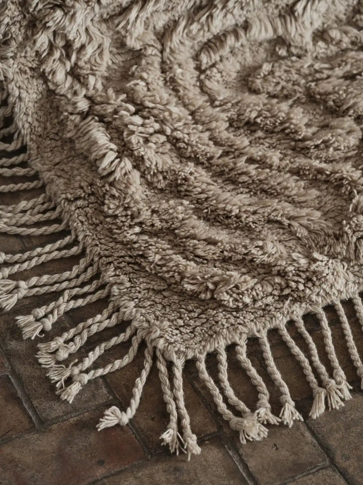 Sahara Luxe | Hand-Knotted Moroccan Wool Rug – Timeless Artisan Craftsmanship