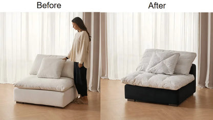 NordicCloud | Waterproof U-Shape Modular Sectional Sofa – Modern Luxury & Comfort"  Product Description: