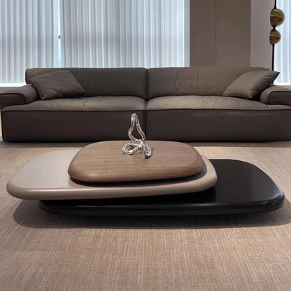Modern Rotatable Coffee Table – Adjustable Centerpiece for Living Room & Tea Table Elegance