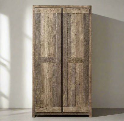 Timber Luxe | Handcrafted Solid Oak Storage Cabinet – Timeless Elegance for Home & Living