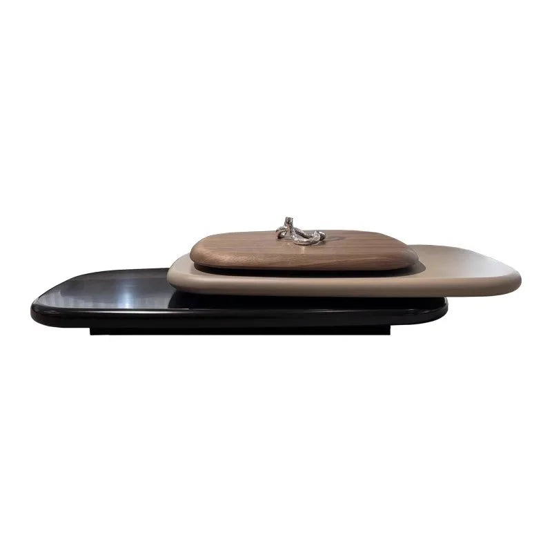 Modern Rotatable Coffee Table – Adjustable Centerpiece for Living Room & Tea Table Elegance