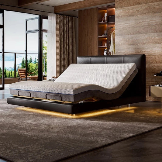 Smart Luxe Adjustable Bed | Modern Upholstered Electric Frame in Queen & King Sizes