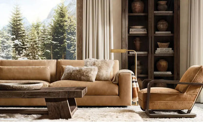Vintage Luxe | American Copper LED Floor Lamp with Shelves – Industrial Elegance & Versatile Lighting