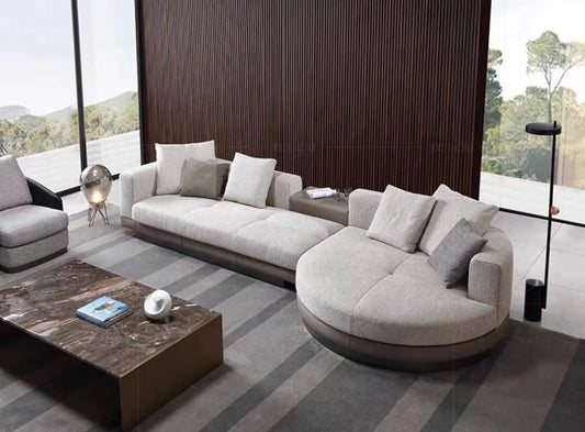 Italian Prestige | Modern High-End Sectional Sofa – Custom Luxury for Living Spaces