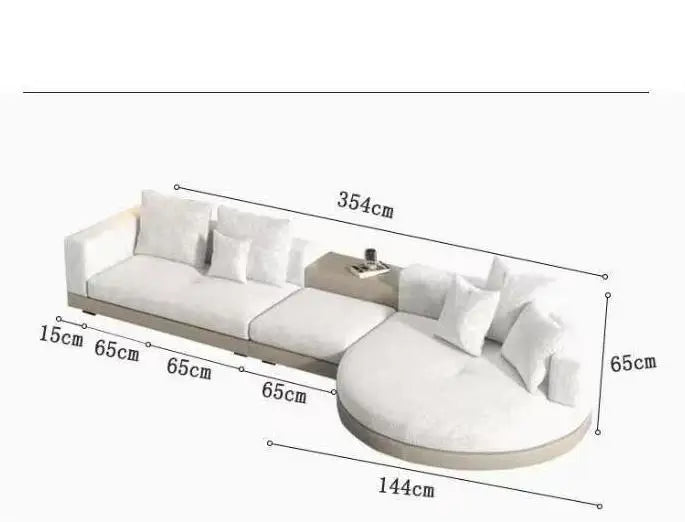Italian Prestige | Modern High-End Sectional Sofa – Custom Luxury for Living Spaces