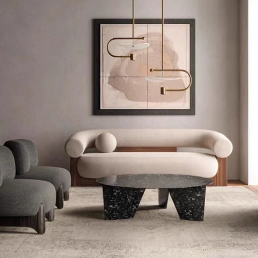 Nordic Elegance | Handcrafted Solid Wood Lounge Chair – Light Luxury & Timeless Comfort