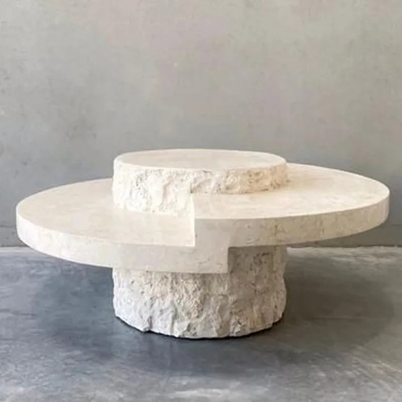 EternaMarble | European Artistic Marble Table – Hand-Carved Elegance for Villas & Luxury Interiors