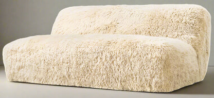 Arctic Luxe | Handcrafted Sheepskin & Hardwood Sofa – Ultimate Living Room Elegance