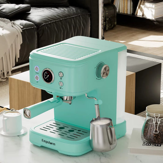 04E Electric Household Espresso Capsule Coffee Maker New Multifunction Semi-Automatic Cappuccino Programmable Hotels
