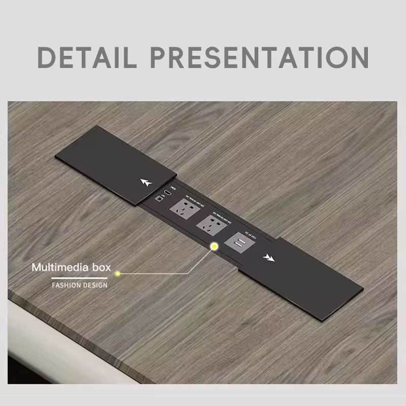 2024 Custom Commercial Furniture Modern High Density Board Boss Office Table Ceo Executive Manager Ceo President Desk