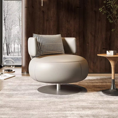 Nordic Single Person Sofa Swivel Chair Sofa Living Room Modern Minimalist Bedroom Creative Leisure Single Person Sofa Chair