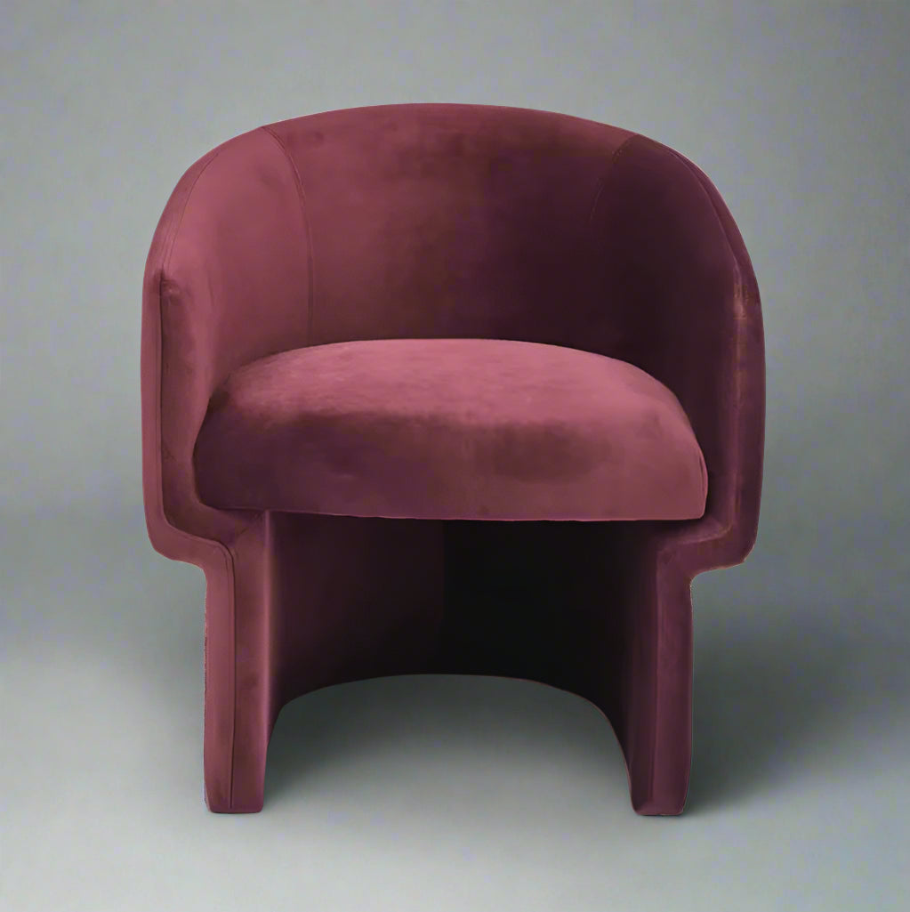 Contemporary Nordic Fabric Single Sofa Chair for Living Room, Bedroom, Hotel, and Club Reception Spaces