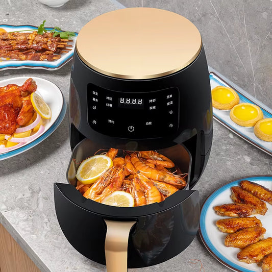 China Sells Multifunctional Smart New 6L Electric Digital Oven Cooker Hot Steam Stainless Steel Air Fryers Machine for Sale